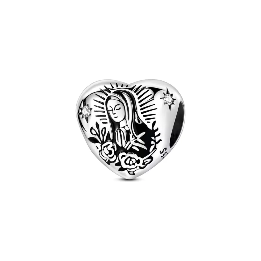 Charm Corazón Virgen Guadalupe