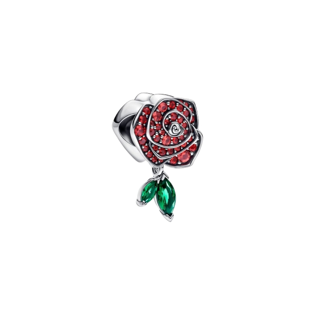 Charm Rosa Floreciente Full Circonitas
