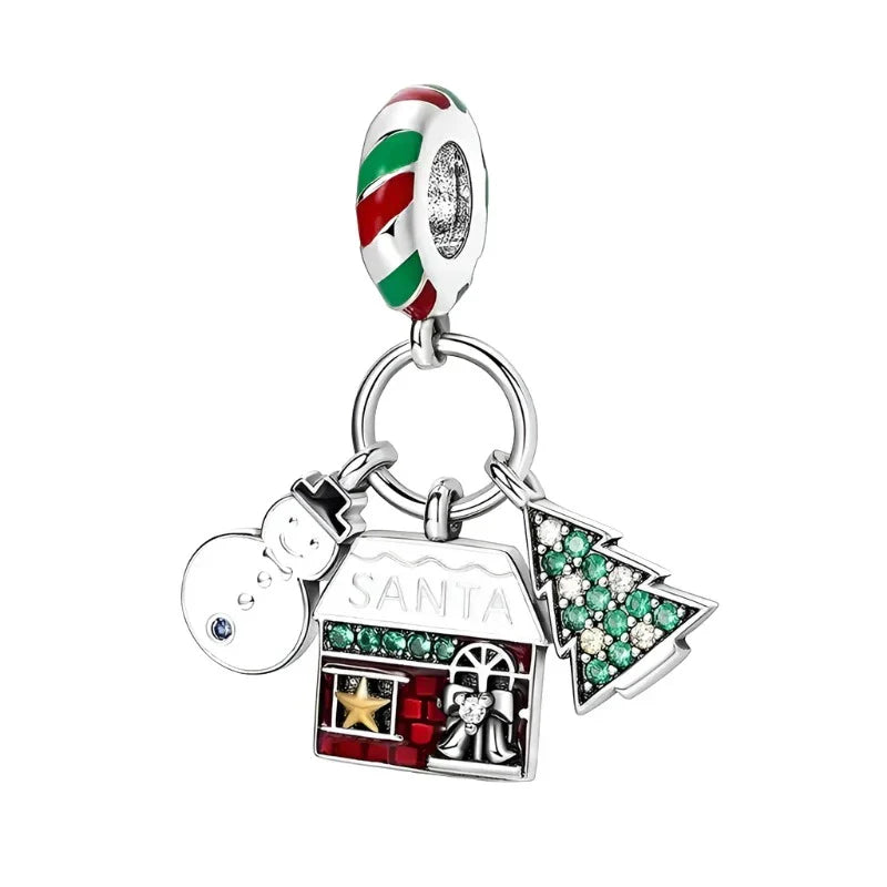 Amuleto navideño de Papá Noel