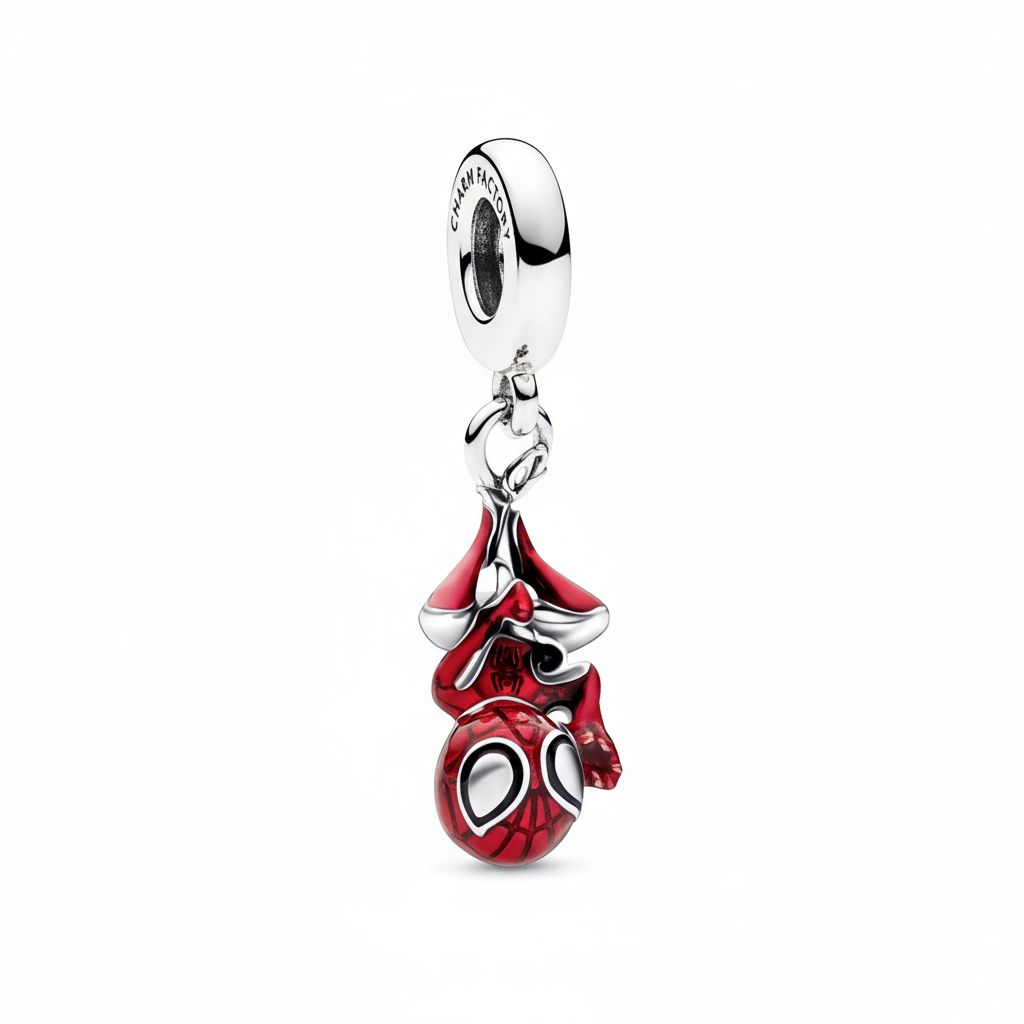 Arachnid Superhero Charm