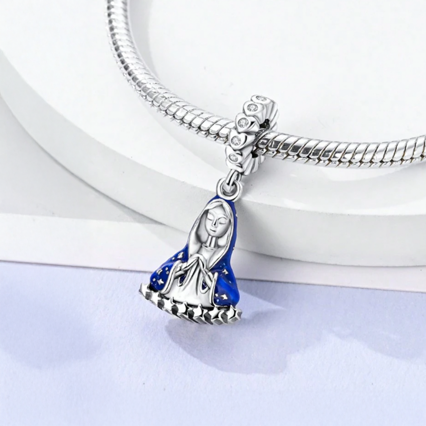 Charm Virgen Azul