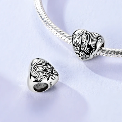 Charm Corazón Virgen Guadalupe