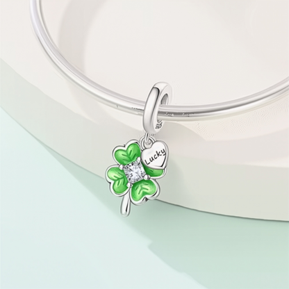 Charm Trebol Lucky Colgante