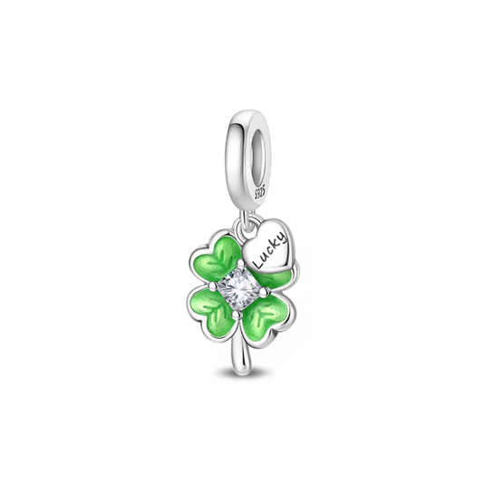 Charm Trebol Lucky Colgante