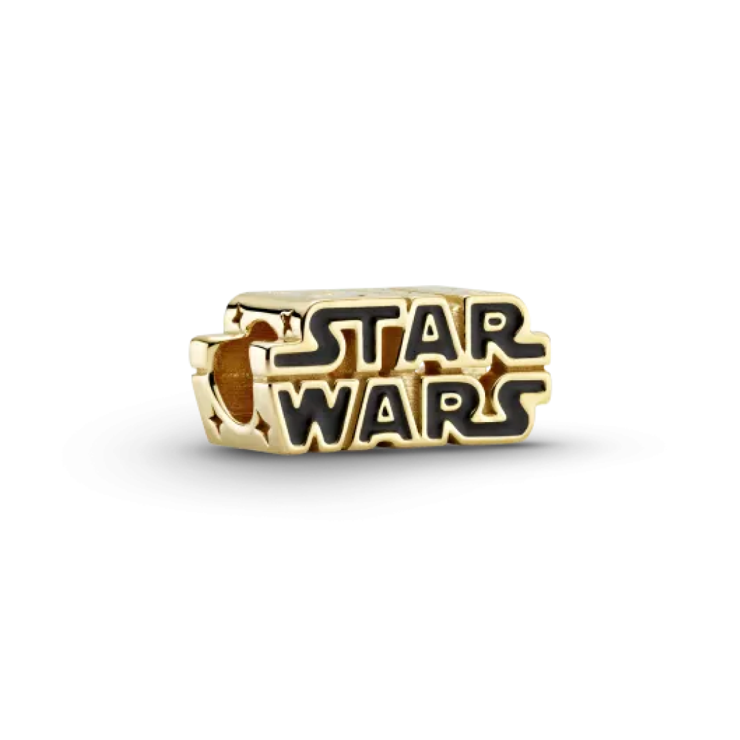 Charm Logotipo Star Wars Dorado