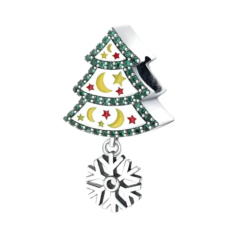 Dije colgante de árbol de Navidad